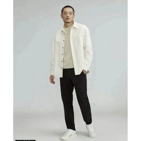 Everlane Uniform The Performance Black Chino Slim Pants Men’s Size 32 X 34 New - Picture 1 of 6